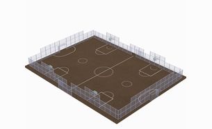 Изображение для товара Ограждение спортивной площадки